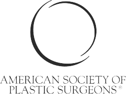 American Society of Plastic Surgeons logo with circular design and text