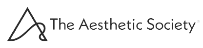 The Aesthetic Society logo with stylized letter A and organization name in modern typography